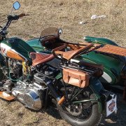 Brašny S22 na motocyklu